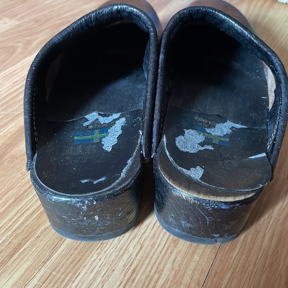 Clog Master LA vintage brown leather clogs - Picture 8 of 8